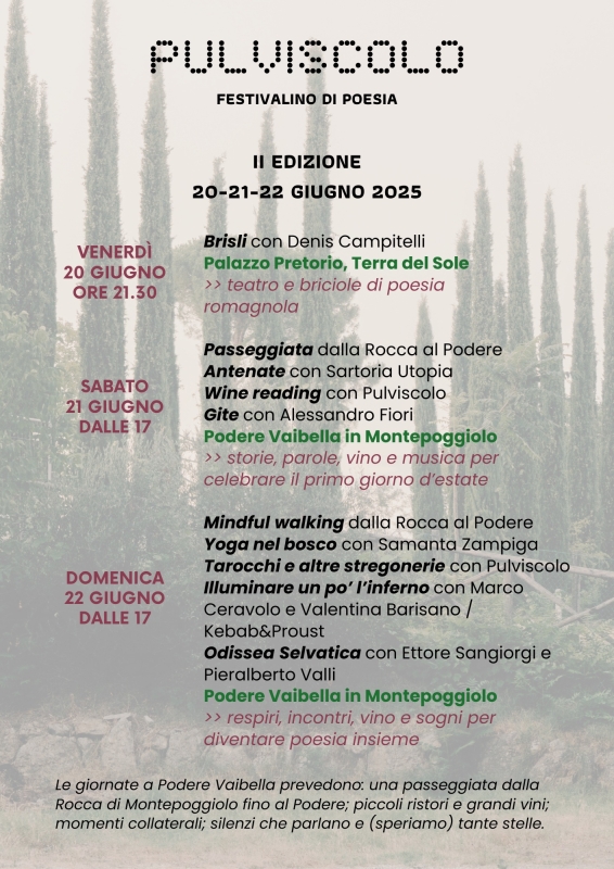 Pulviscolo 2025